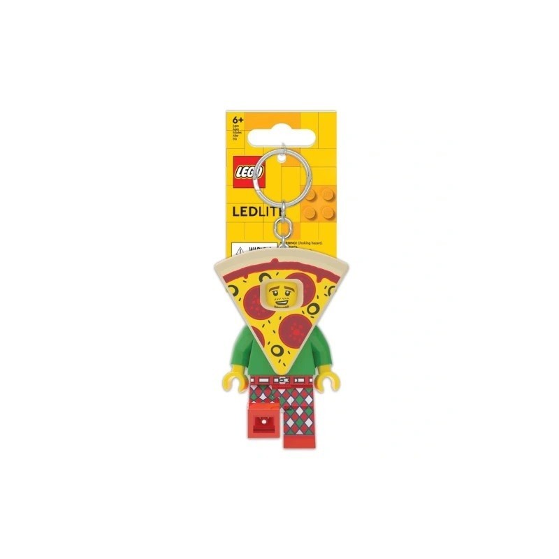 LEGO LGL-KE176H PIZZA MAN Portachiavi Ledlite TORCIA LUCE