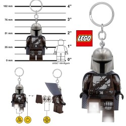 LEGO LGL-KE187H MANDALORIAN 2 STAR WARS Portachiavi Led TORCIA LUCE