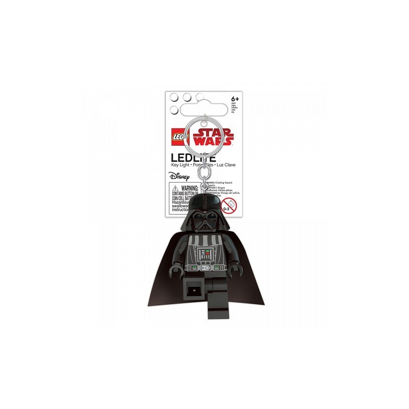 LEGO LGL-KE7 DARTH VADER STAR WARS Portachiavi Led TORCIA LUCE