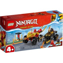 LEGO 71789 NINJAGO BATTAGLIA SU AUTO E MOTO DI KAI E RAS GIUGNO 2023