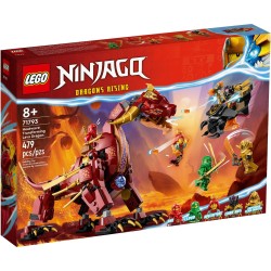 LEGO 71793 NINJAGO DRAGONE DI LAVA TRANSFORMER HEATWAVE GIUGNO 2023