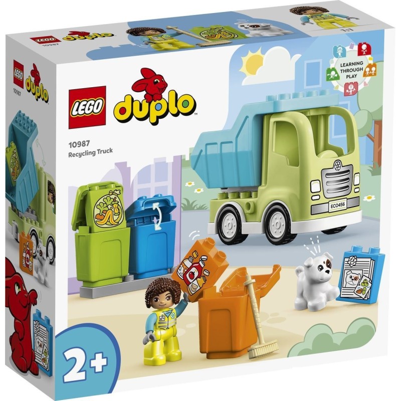 LEGO 10987 DUPLO CAMION RICICLA RIFIUTI GIUGNO 2023