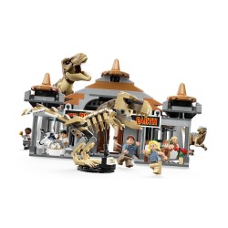 LEGO 76961 JURASSIC WORLD VISITATORI ATTACCO DEL T. REX E RAPTOR AGOSTO 2023