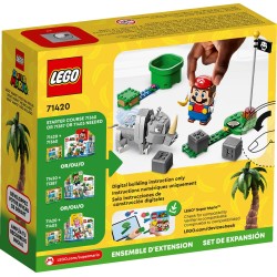 LEGO 71420 SUPER MARIO PACK DI ESPANSIONE RAMBI IL RINOCERONTE AGOSTO 2023