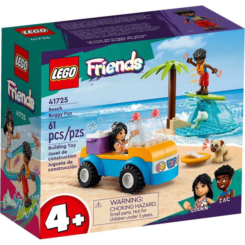 LEGO 41725 FRIENDS DIVERTIMENTO SUL BEACH BUGGY GIUGNO 2023