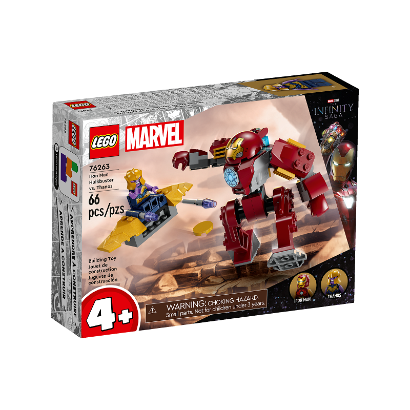 LEGO 76263 IRON MAN HULKBUSTER VS THANOS MARVEL SUPER HEROES AGOSTO 2023