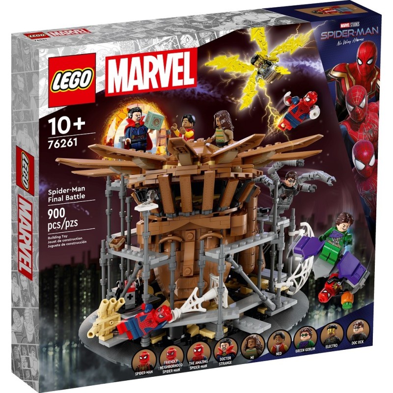 LEGO 76261 LA BATTAGLIA FINALE DI SPIDER-MAN MARVEL SUPER HEROES AGOSTO 2023