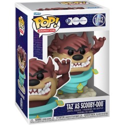 FUNKO POP ANIMATION 1242 TAZ AS SCOOBY-DOO 9 CM VINYL FIGURE DISNEY 100TH