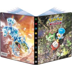 ALBUM Pokemon SCARLATTO E VIOLETTO Portfolio 4 tasche 12 PAGINE ULTRA PRO