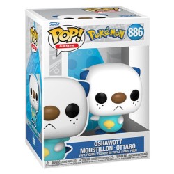 FUNKO POP 886 OSHAWOTT  POKEMON 10 CM VINYL FIGURE