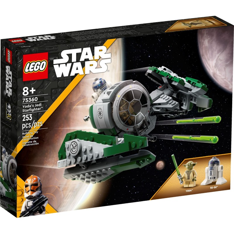 LEGO 75360 STAR WARS YODAS JEDI STARFIGHTER AGOSTO 2023 2024