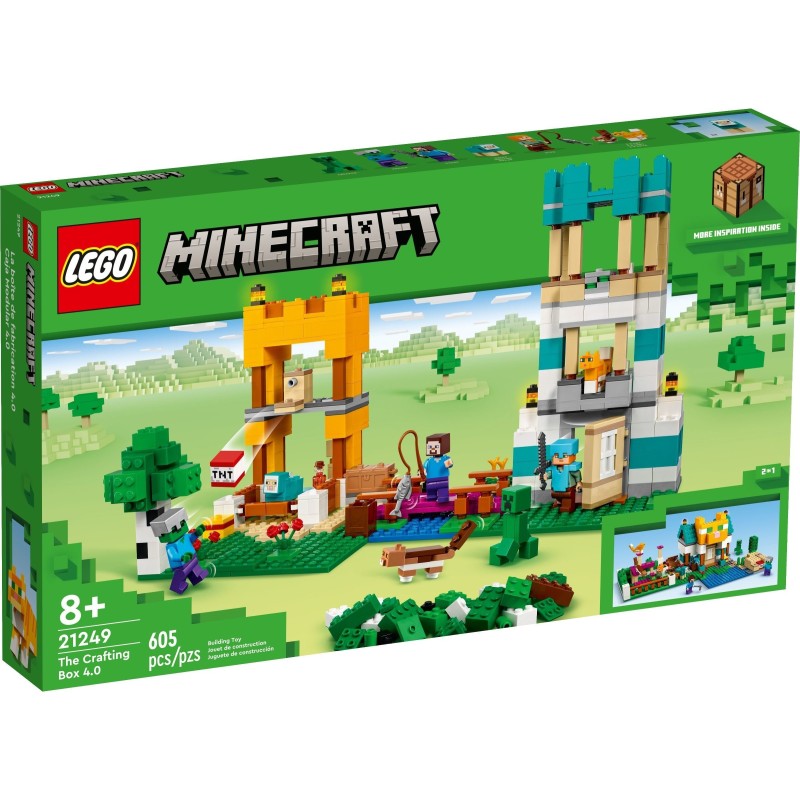 LEGO 21249 MINECRAFT CRAFTING BOX 4.0 AGOSTO 2023