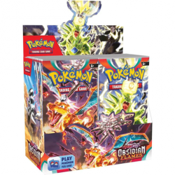 POKEMON BOX 36 BUSTE SCARLATTO E VIOLETTO OSSIDIANA INFUOCATA (IT)