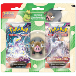 POKEMON BLISTER 2 BUSTEINE CON GOMMA LECHONK BACK TO SCHOOL (IT) 0820650603587