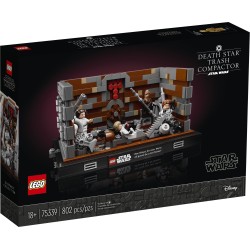 LEGO 75339 STAR WARS Diorama Compattatore di rifiuti Morte Nera - MAGGIO 2022