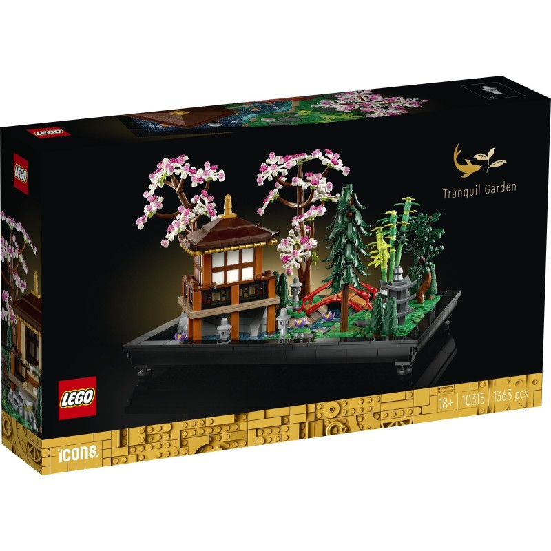 LEGO 10315 ICONS TRANQUIL GARDEN AGOSTO 2023