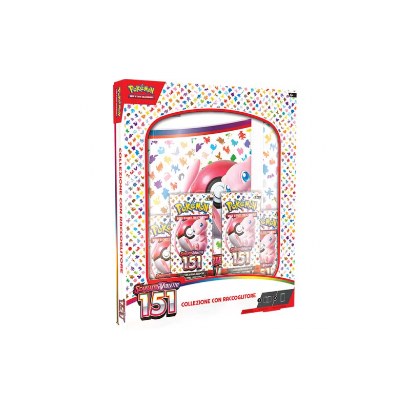 POKEMON Scarlatto & Violetto 151 - Collezione con Raccoglitore ITA