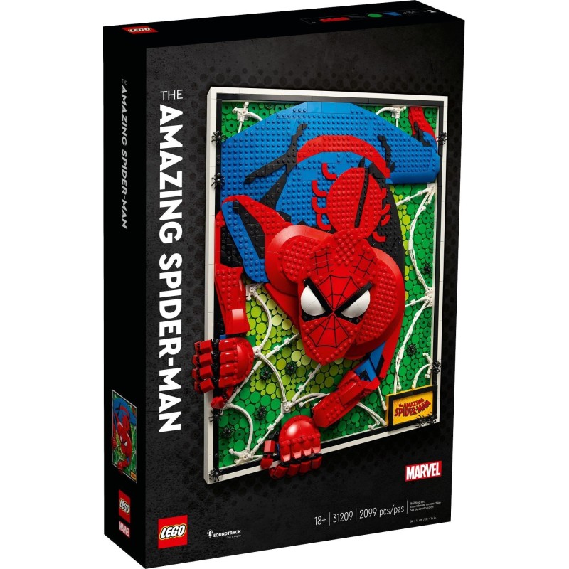 LEGO 31209 ART THE AMAZING SPIDER-MAN AGOSTO 2023