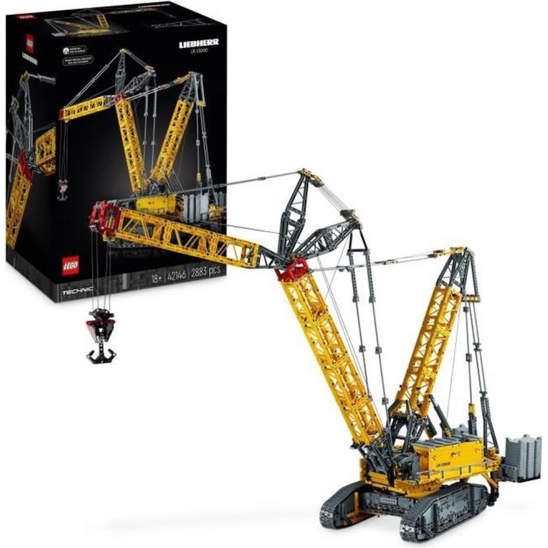 LEGO 42146 TECHNIC GRU CINGOLATA LIEBHERR LR 13000 AGOSTO 2023