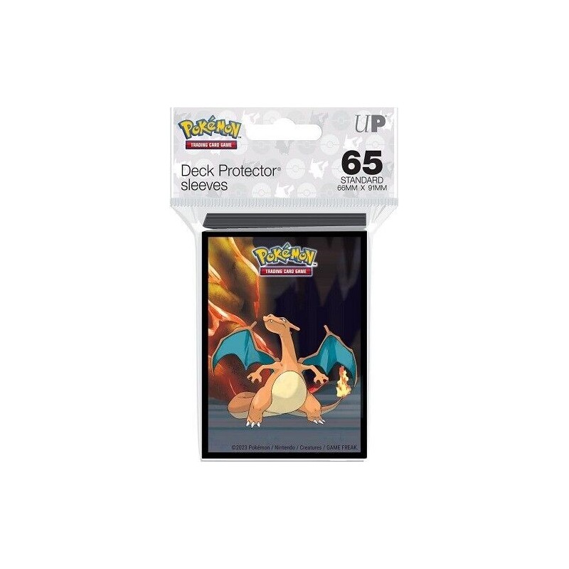 ULTRA-PRO CHARIZARD 65 DECK PROTECTOR SLEEVES - POKEMON - SCORCHING SUMMIT