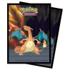 ULTRA-PRO CHARIZARD 65 DECK PROTECTOR SLEEVES - POKEMON - SCORCHING SUMMIT