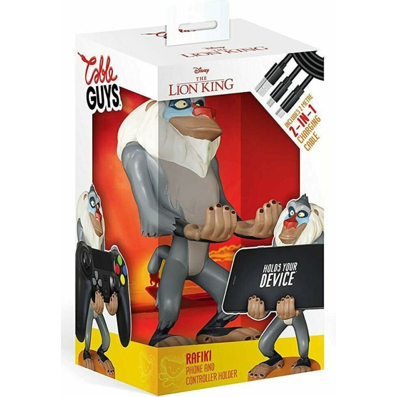 DISNEY - CABLE GUYS FIGURE - CHARGING HOLDER - RAFIKI 25CM