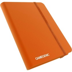 GAMEGENIC - CASUAL ALBUM ARANCIONE 8-POCKET ALBUM - ORANGE 160 CARTE