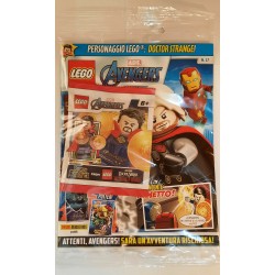 LEGO AVENGERS MAGAZINE 17 + POLYBAG DOCTOR STRANGE MINIFIGURE ESCLUSIVA