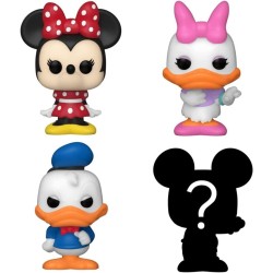 FUNKO BITTY POP MINNIE 4 PERSONAGGI DISNEY VINYL FIGURE - 2,5 CM