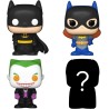 FUNKO BITTY POP JOKER 4 PERSONAGGI DC COMICS  VINYL FIGURE - 2,5 CM