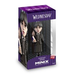 WEDNESDAY ADDAMS WITH THING MANO MERCOLEDI' MINIX COLLECTIBLE FIGURES TV 23 MGM