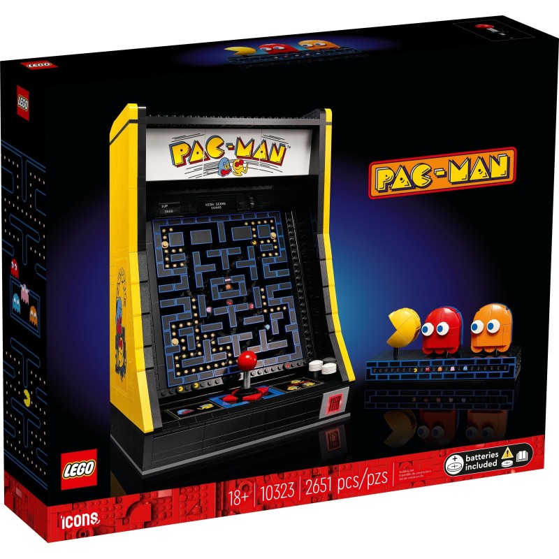 LEGO 10323 ICONS PAC-MAN ARCADE CREATOR EXPERT 2023