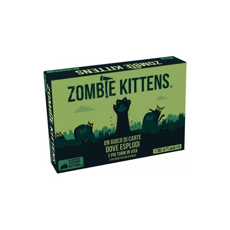 Zombie Kittens GIOCO DA TAVOLO ASMODEE ED. ITALIANA