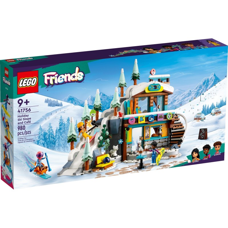 LEGO 41756  FRIENDS PISTA DA SCI E BAITA SETTEMBRE 2023