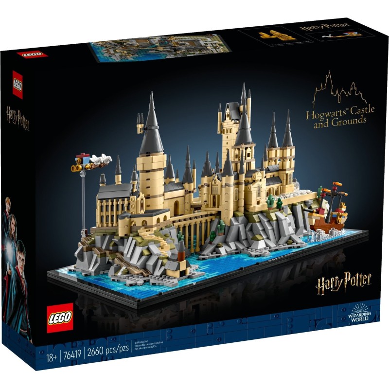 LEGO 76419 HARRY POTTER CASTELLO E PARCO DI HOGWARTS SETTEMBRE 2023