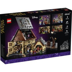 LEGO 21341 IDEAS DISNEY HOCUS POCUS: IL COTTAGE DELLE SORELLE SANDERSON ZONE