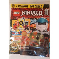 LEGO NINJAGO LEGACY MAGAZINE 10 ITALIANO + MINIFIGURES KAI + RE DELLE OSSA