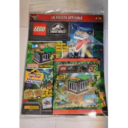 LEGO JURASSIC WORLD RIVISTA 26 IN ITALIANO + POLYBAG RAPTOR CON TRAPPOLA