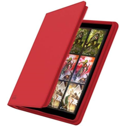 ULTIMATE GUARD ALBUM 24-POCKET XENOSKIN DACK RED ROSSO 24 TASCHE E 20 FOGLI PER 480 CARTE