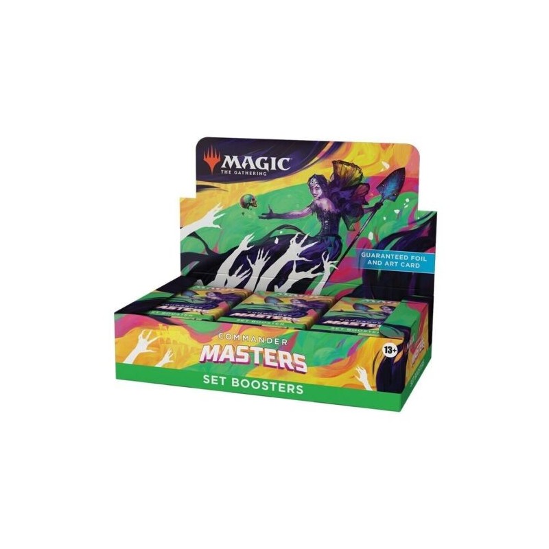 MAGIC COMMANDER MASTERS SET BOOSTER ENG BOX 24 BUSTE