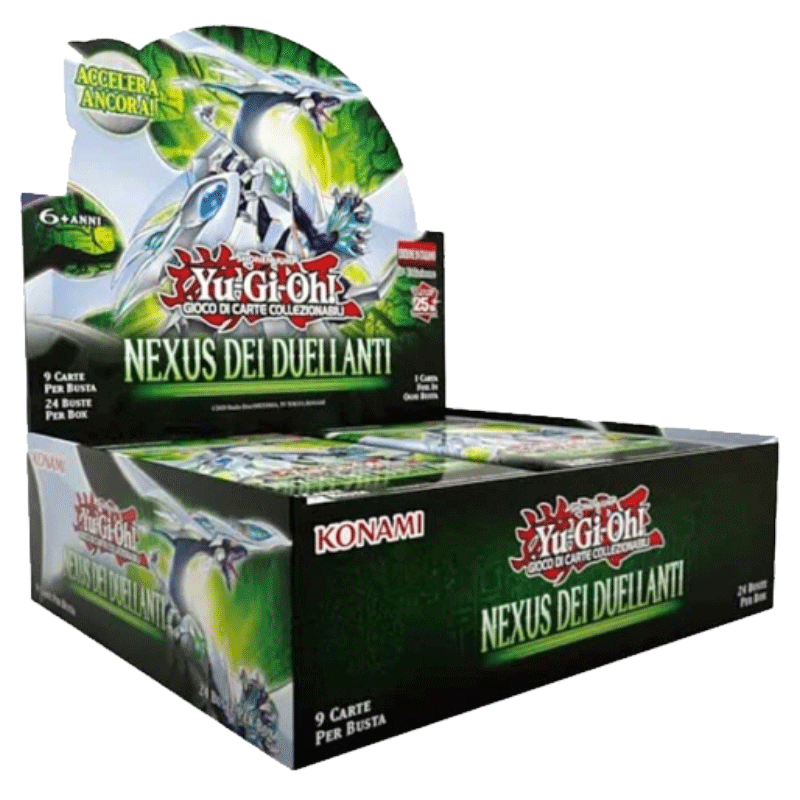 Box yu gi oh nexus duellanti box 24 buste ita
