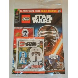 LEGO STAR WARS RIVISTA MAGAZINE N 52 IN ITALIANO + POLYBAG SCOUT TROOPER