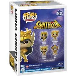 FUNKO POPO 1424 GOLD VIRGO SHUN SAINT SEIYA VINYL FIGURE 9CM