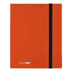 ALBUM 9 TASCHE 360 CARTE 20 PAGINE PRO BINDER ECLIPSE - PUMPKIN ORANGE