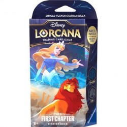 LORCANA  SAPPHIRE STEEL STARTER DECKS - FIRST CHAPTER - ENG