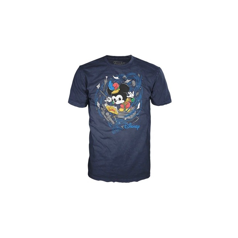 T-SHIRT MICKEY MOUSE WHIRLING - DISNEY TEE TG. M