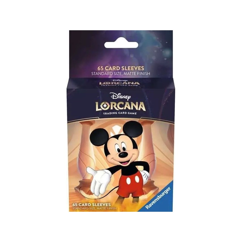 LORCANA - 65 BUSTE PROTETTIVE - MICKEY MOUSE