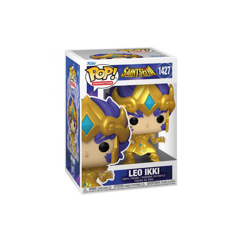 FUNKO POP 1427 GOLD LEO IKKI SAINT SEIYA VINYL FIGURE   9CM