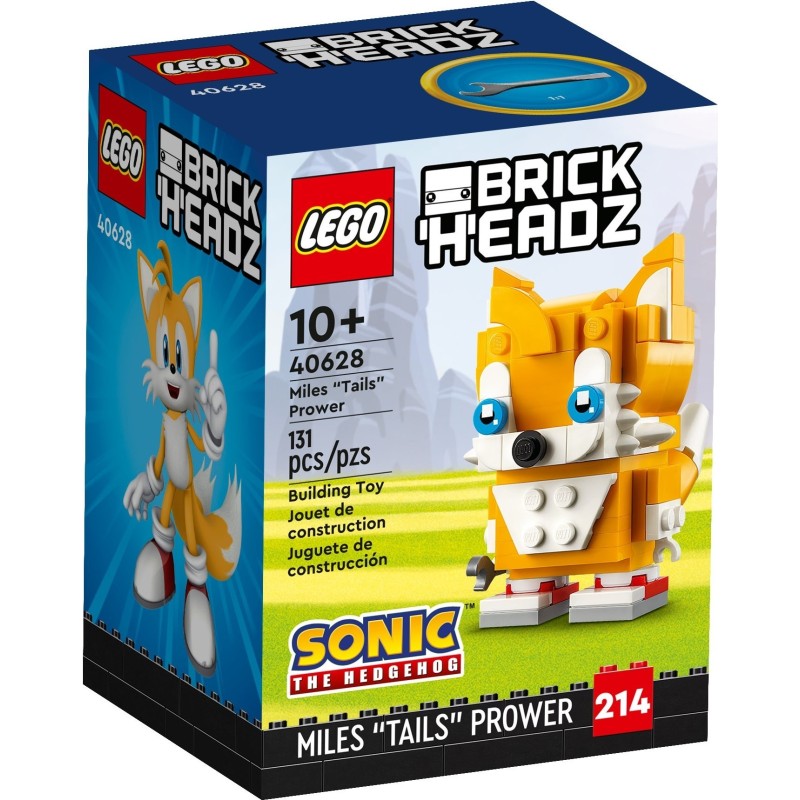 LEGO 40628 MILES TRAILS PROWER SONIC THE HEDGEHOG BRICKHEADZ