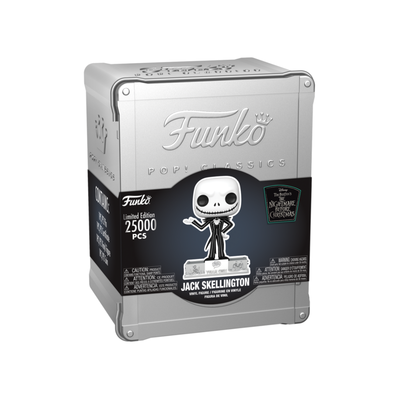 FUNKO POP JACK SCKELLINGTONEXCLUSIVE 25TH ANNIVERSARY 25000 PCS